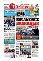 Türkiye Gazetesi e-gazete — 07 Mayıs 2016