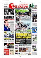 Türkiye Gazetesi e-gazete — 11 Mayıs 2016