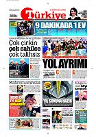 Türkiye Gazetesi e-gazete — 13 Mayıs 2016