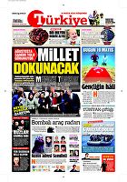 Türkiye Gazetesi e-gazete — 19 Mayıs 2016