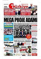 Türkiye Gazetesi e-gazete — 20 Mayıs 2016