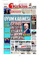 Türkiye Gazetesi e-gazete — 25 Mayıs 2016