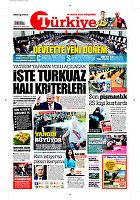 Türkiye Gazetesi e-gazete — 26 Mayıs 2016