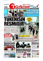 Türkiye Gazetesi e-gazete — 27 Mayıs 2016