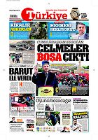 Türkiye Gazetesi e-gazete — 28 Mayıs 2016