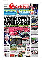Türkiye Gazetesi e-gazete — 29 Mayıs 2016