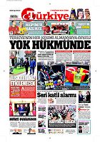 Türkiye Gazetesi e-gazete — 03 Haziran 2016