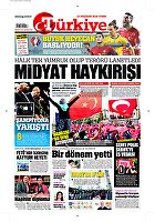 Türkiye Gazetesi e-gazete — 10 Haziran 2016