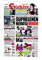Türkiye Gazetesi e-gazete — 14 Haziran 2016