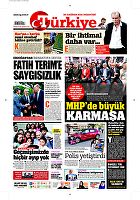 Türkiye Gazetesi e-gazete — 20 Haziran 2016