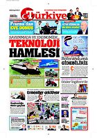 Türkiye Gazetesi e-gazete — 23 Haziran 2016
