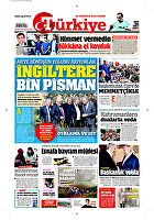 Türkiye Gazetesi e-gazete — 26 Haziran 2016