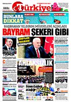 Türkiye Gazetesi e-gazete — 05 Temmuz 2016