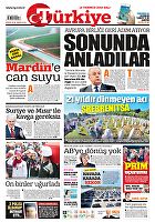 Türkiye Gazetesi e-gazete — 12 Temmuz 2016