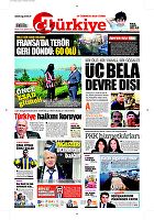 Türkiye Gazetesi e-gazete — 15 Temmuz 2016