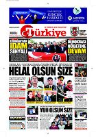 Türkiye Gazetesi e-gazete — 18 Temmuz 2016