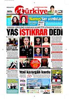 Türkiye Gazetesi e-gazete — 29 Temmuz 2016