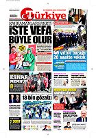Türkiye Gazetesi e-gazete — 30 Temmuz 2016