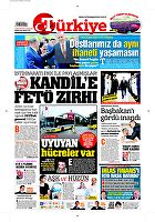 Türkiye Gazetesi e-gazete — 06 Ağustos 2016