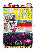 Türkiye Gazetesi e-gazete — 08 Ağustos 2016