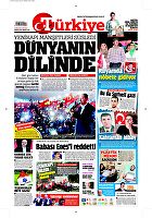 Türkiye Gazetesi e-gazete — 09 Ağustos 2016