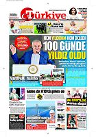 Türkiye Gazetesi e-gazete — 21 Ağustos 2016