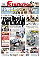 Türkiye Gazetesi e-gazete — 23 Ağustos 2016
