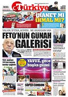 Türkiye Gazetesi e-gazete — 28 Ağustos 2016