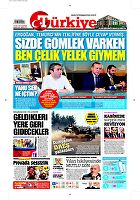 Türkiye Gazetesi e-gazete — 01 Eylül 2016
