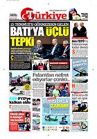 Türkiye Gazetesi e-gazete — 02 Eylül 2016