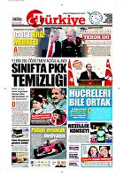 Türkiye Gazetesi e-gazete — 09 Eylül 2016