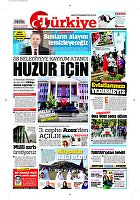 Türkiye Gazetesi e-gazete — 12 Eylül 2016