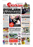 Türkiye Gazetesi e-gazete — 18 Eylül 2016