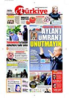 Türkiye Gazetesi e-gazete — 22 Eylül 2016