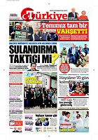 Türkiye Gazetesi e-gazete — 28 Eylül 2016