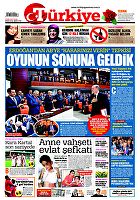 Türkiye Gazetesi e-gazete — 02 Ekim 2016