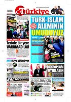 Türkiye Gazetesi e-gazete — 04 Ekim 2016