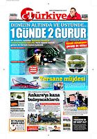 Türkiye Gazetesi e-gazete — 09 Ekim 2016