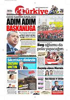 Türkiye Gazetesi e-gazete — 25 Ekim 2016