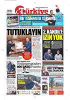 Türkiye Gazetesi e-gazete — 28 Ekim 2016