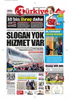 Türkiye Gazetesi e-gazete — 30 Ekim 2016