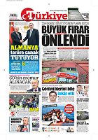 Türkiye Gazetesi e-gazete — 04 Kasım 2016