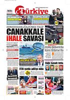 Türkiye Gazetesi e-gazete — 06 Kasım 2016