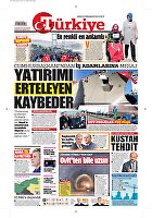 Türkiye Gazetesi e-gazete — 14 Kasım 2016