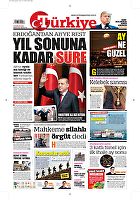 Türkiye Gazetesi e-gazete — 15 Kasım 2016