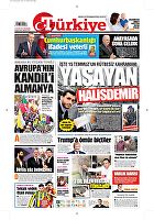 Türkiye Gazetesi e-gazete — 17 Kasım 2016
