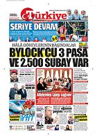 Türkiye Gazetesi e-gazete — 21 Kasım 2016