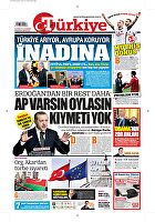 Türkiye Gazetesi e-gazete — 24 Kasım 2016