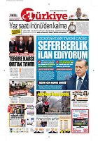 Türkiye Gazetesi e-gazete — 15 Aralık 2016