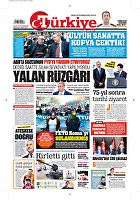 Türkiye Gazetesi e-gazete — 29 Aralık 2016